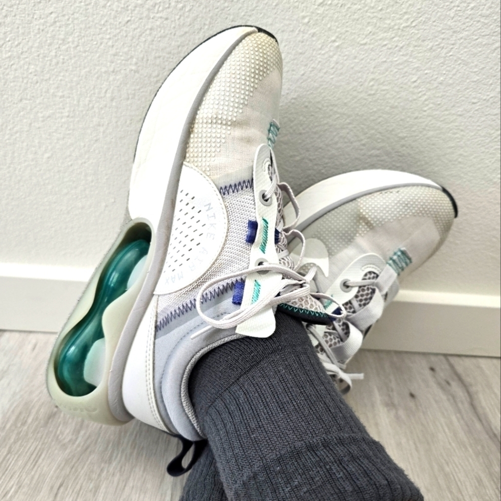 Nike | Air Max GS 'Photon Dust Clear Emerald' sporty sneakers | WMS 7.5